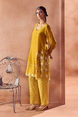 Mustard Kurta Set