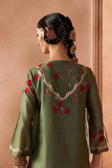Green Kurta Set