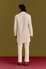 Ivory Embroidered Kurta Set