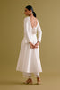 Ivory Embroidered Anarkali Set