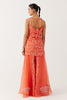 Rasha Thadani in Orange Dori Embroidered Sharara Set