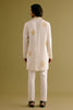 Nagarjuna Akkineni in  Ivory Front-Open Dori Embroidered Kurta Set