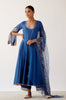 Pooja Hegde in Blue Dori Embroidered Anarkali Set