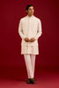 Ivory Cotton Silk Blend Bundi Set