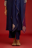 Navy Embroidered Kurta Set