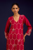 Fuchsia Embroidered Kurta Set