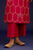 Fuchsia Embroidered Kurta Set