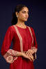 Rust Embroidered Kurta Set