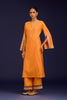Orange embroidered kurta set
