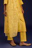 Mustard Cotton Silk Blend Dori Embroidered Kurta Set