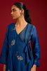 Nay Blue Anarkali with Pants Set