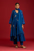 Nay Blue Anarkali with Pants Set