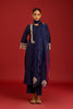 Navy Embroidered Kurta Set