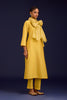 Mustard Cotton Silk Blend Dori Embroidered Kurta Set