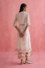 Ada - Ivory Jacket Set