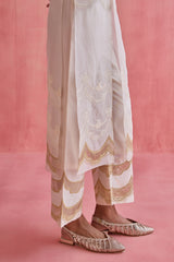 Ada - Ivory Jacket Set
