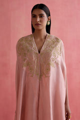 Meher - Blush Pink Kaftan Set