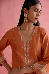 Rumi - Orange Kurta Set