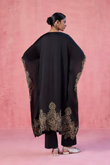 Zoya - Black Kaftan Set
