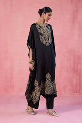 Zoya - Black Kaftan Set