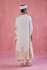 Zoya - Ivory Kaftan Set
