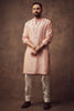 Ayushmann Khurrana in Blush Pink Embroidered Kurta with Pants