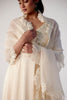 Ivory Dori and Sequins Embroidered Anarkali Set
