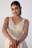 Ivory Dori and Sequins Embroidered Anarkali Set