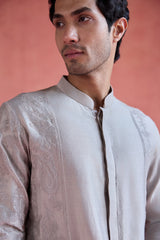 Raza - Grey Kurta Set