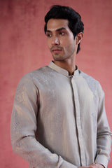 Kamil - Grey Kurta Set