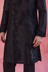 Asar - Black Kurta Set