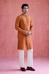 Asar - Orange Kurta Set