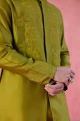 Falak - Green Kurta Set