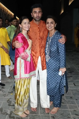 Ranbir Kapoor in Falak - Orange Kurta Set