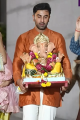 Ranbir Kapoor in Falak - Orange Kurta Set