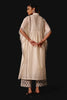 Ivory Silk Chanderi Kaftan Set