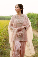 Sara Ali Khan in Inaya - Blush Pink Farshi Salwar Set