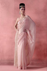Kiara Advani in Naaz - Blush Pink Saree Set