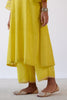 Kareena Kapoor in Yellow Block Print Embroidered Kurta Set
