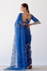 Tamannaah Bhatia in  Blue Embroidered Organza Saree