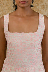 Alia Bhatt in Ivory Georgette Sharara Set