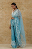 Sobhita Dhulipala in Ice Blue Silk Organza Saree