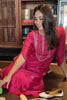 Kareena Kapoor in Fuchsia Hand Embroidered Kurta Set