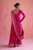 Nazara Khada Dupatta - Fuchsia