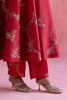Nazm Anarkali Set - Red