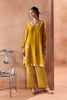 Mustard Kurta Set