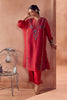Maroon Kaftan Set