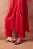 Red Kurta set