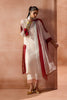 Ivory/ Maroon Kurta Set