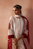Ivory/ Maroon Kurta Set